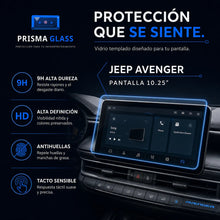 Vidrio Templado Prisma Glass Jeep Avenger 10.25" Radio