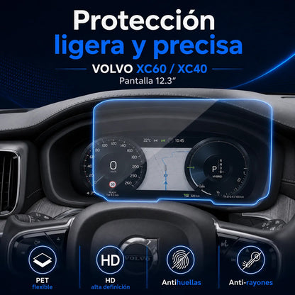 Protector PET Cluster Volvo XC60 XC40 2021-2026 12.3"