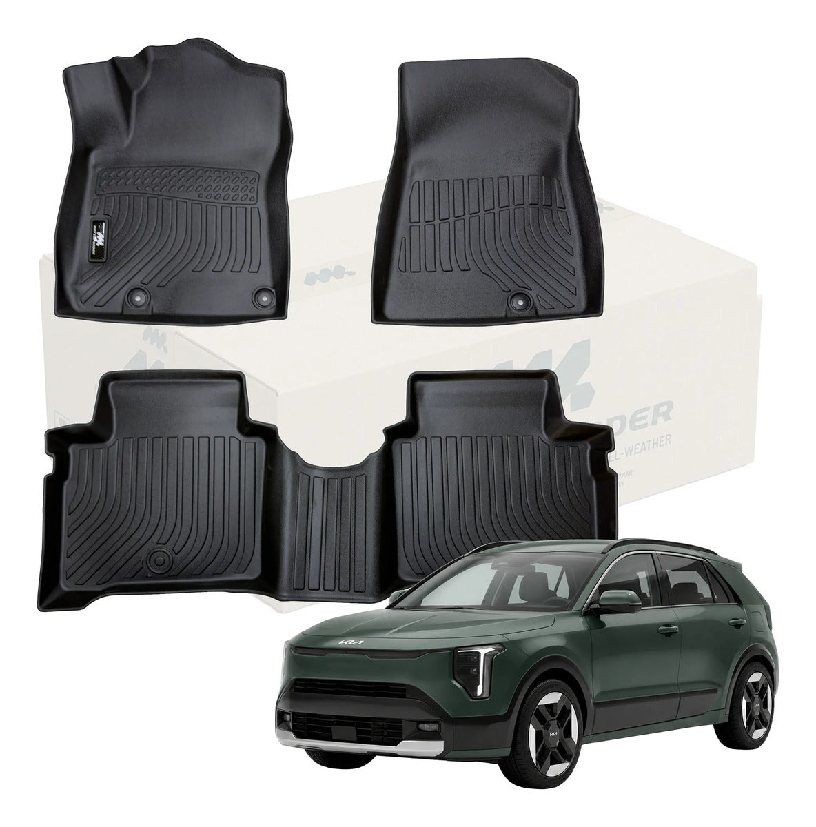 Tapetes Termoformados MatDefender 3D Kia Niro 2027