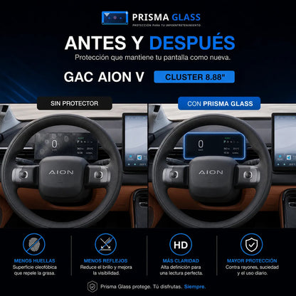 Vidrio Templado Cluster PrismaGlass GAC Aion V