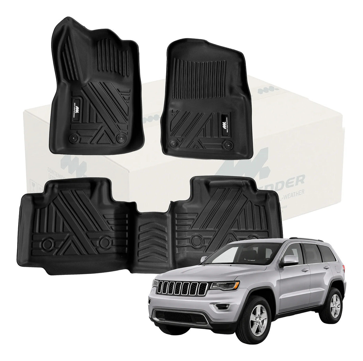 Tapetes 3D Termoformados MatDefender Terrain Jeep Grand