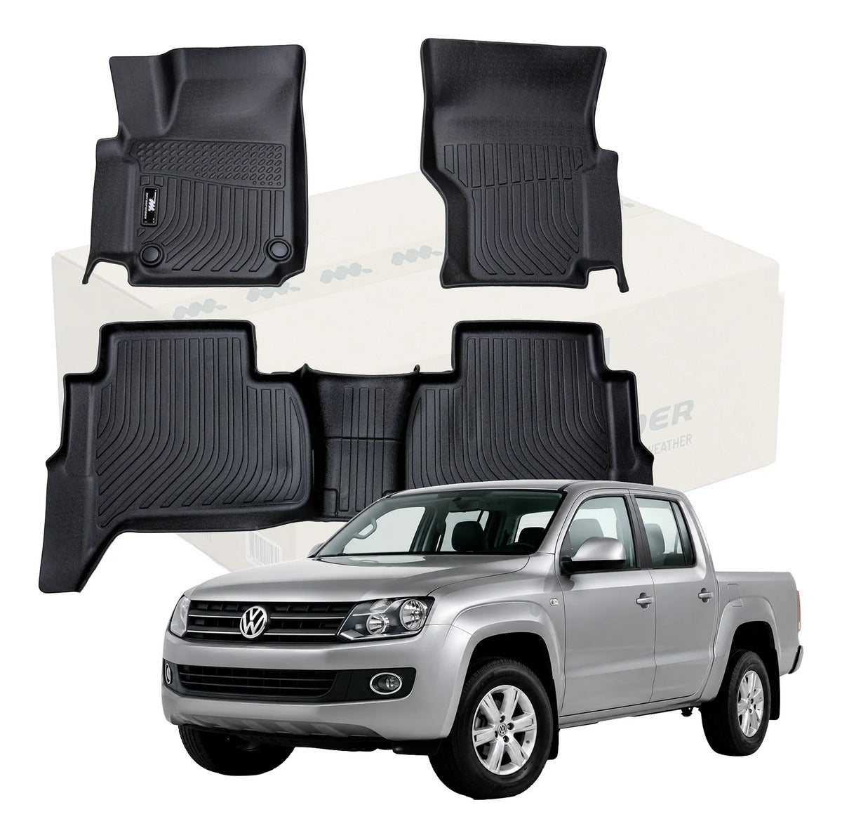 Tapetes Termoformados MatDefender 3D Amarok 2010-2016