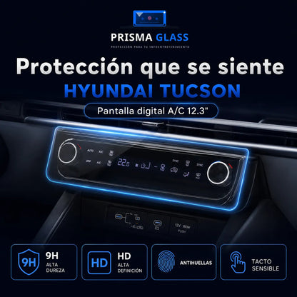 Vidrio templado Prisma Glass Hyundai Tucson Hibrida 12.3"A/C