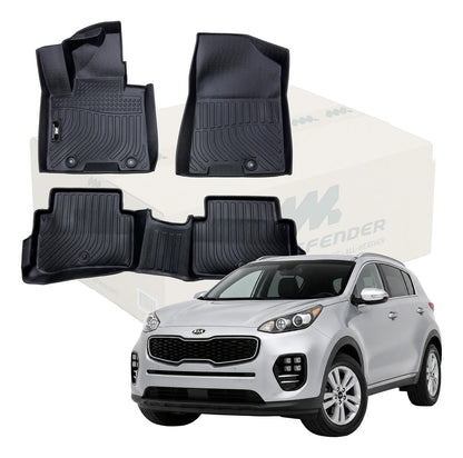 Tapetes 3D Termoformados MatDefender Urban Kia Sportage QL