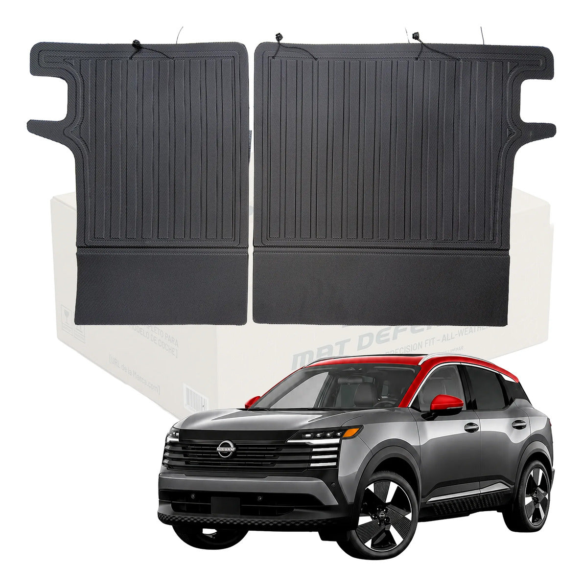 Tapete Espaldar MatDefender Nissan Kicks 2025-2026 2Fila