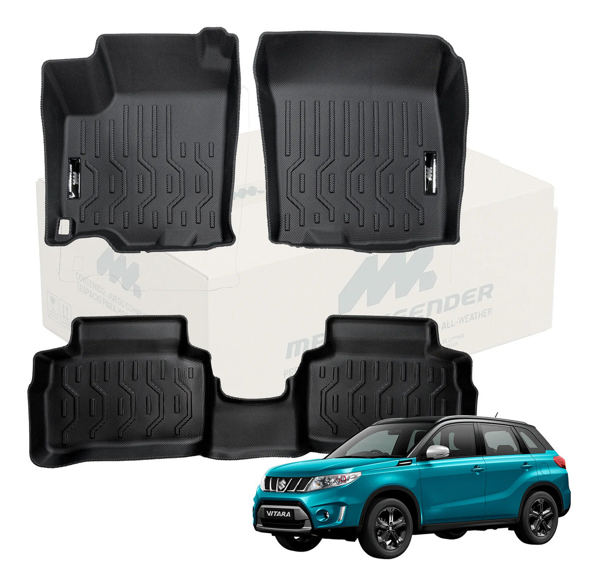 Tapetes 3D Termoformados MatDefender Urban Suzuki Vitara