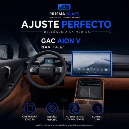 Vidrio templado PrismaGlass GAC Aion V Pantalla 14.6"