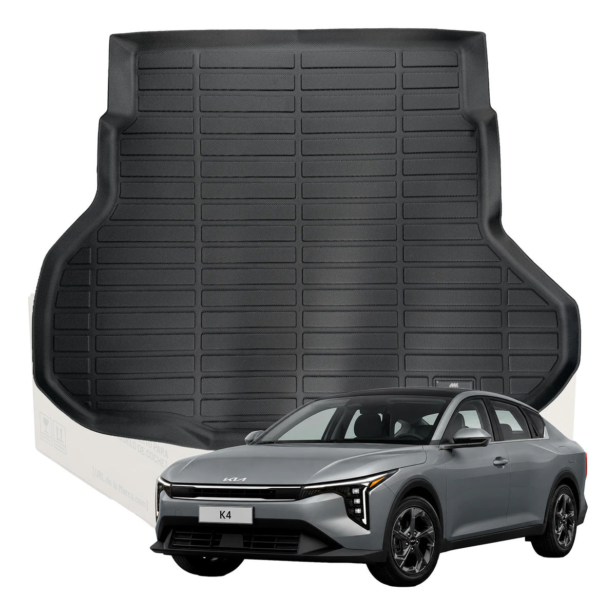 Tapete Baúl 3D MatDefender Urban Kia K4 Sedán