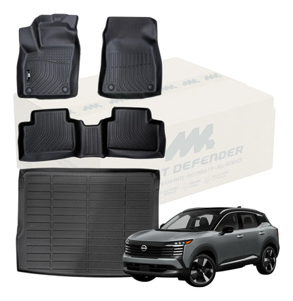 Tapetes Y Baul Termoformados 3d MatDefender Nissan Kicks 2.0