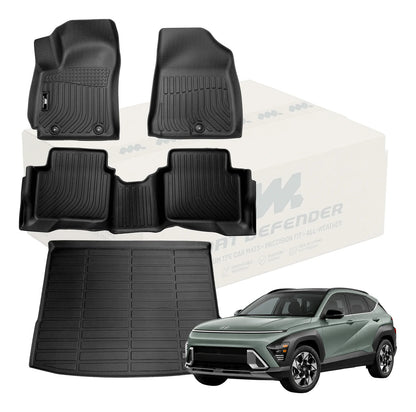 Tapetes Termoformados y Baul 3D MatDefender Kona 2024-2027