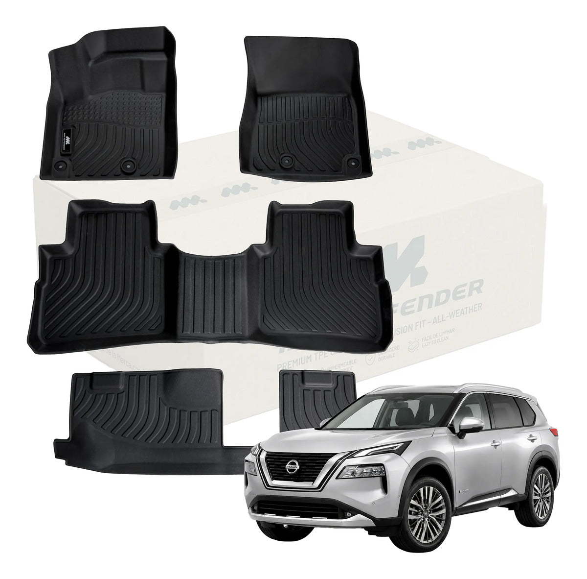 Tapetes MatDefender Urban 3d Nissan X-Trail T33 2021-2027