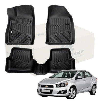 Tapetes  Termoformados MatDefender Chevrolet Sonic 2012-2020