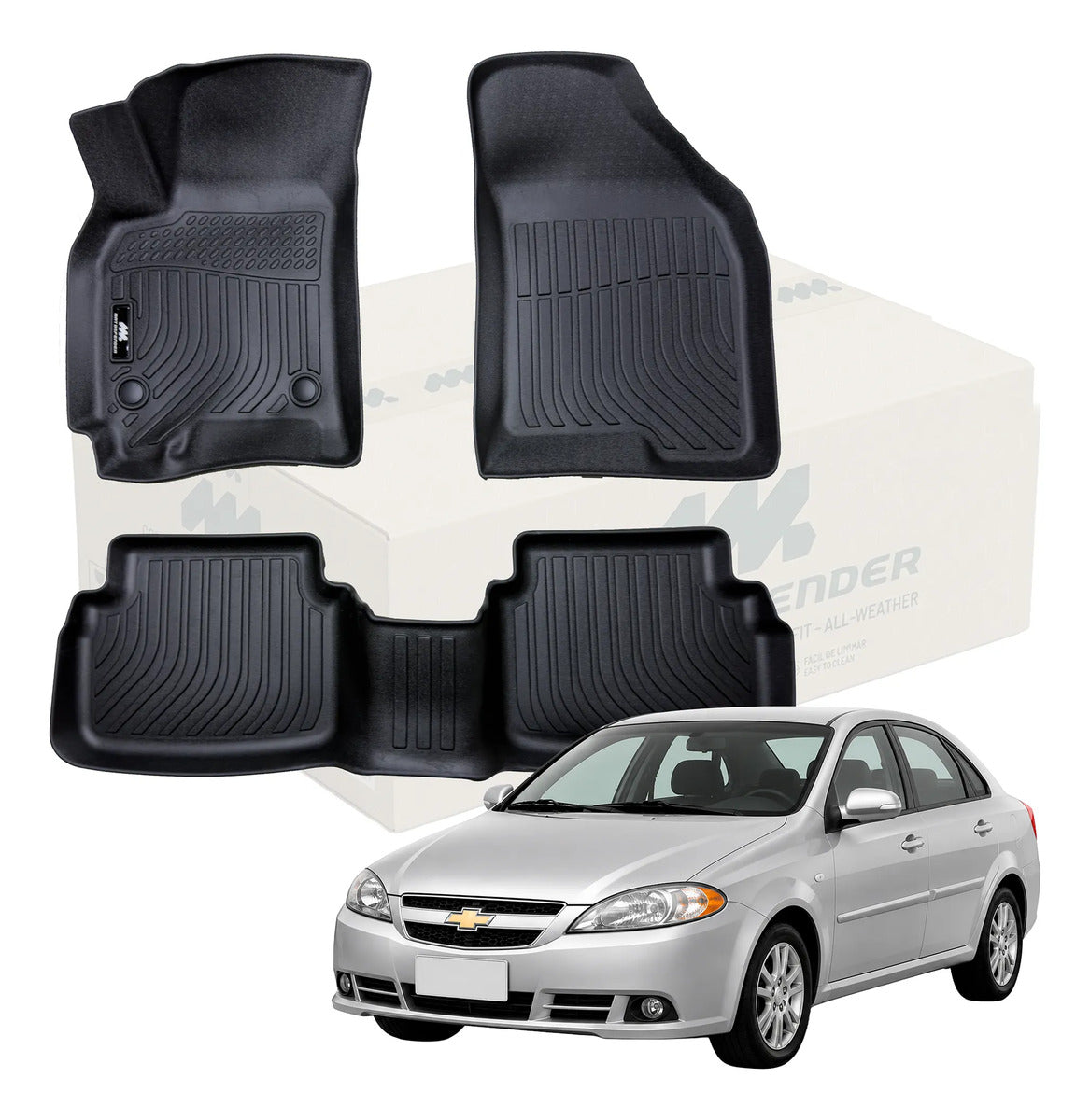 Tapetes Termoformados MatDefender 3D Urban Chevrolet Optra