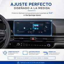 Vidrio templado Kia Sportage Hybrid 2026-2028 12.3"