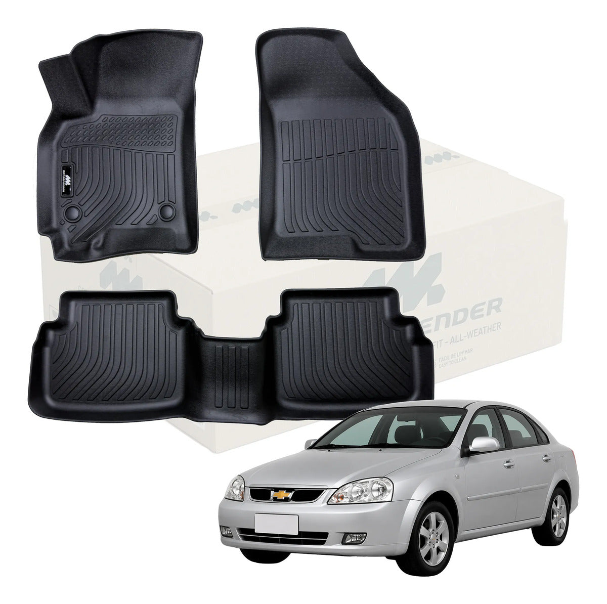 Tapetes Termoformados MatDefender 3D Urban Chevrolet Optra