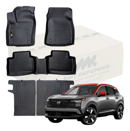 Kit Tapetes MatDefender Nissan Kicks 2.0 3D + Espaldar