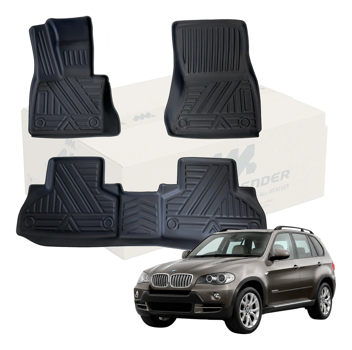 Tapetes Termoformados MatDefender BMW X5 E70 2007-2013 3D