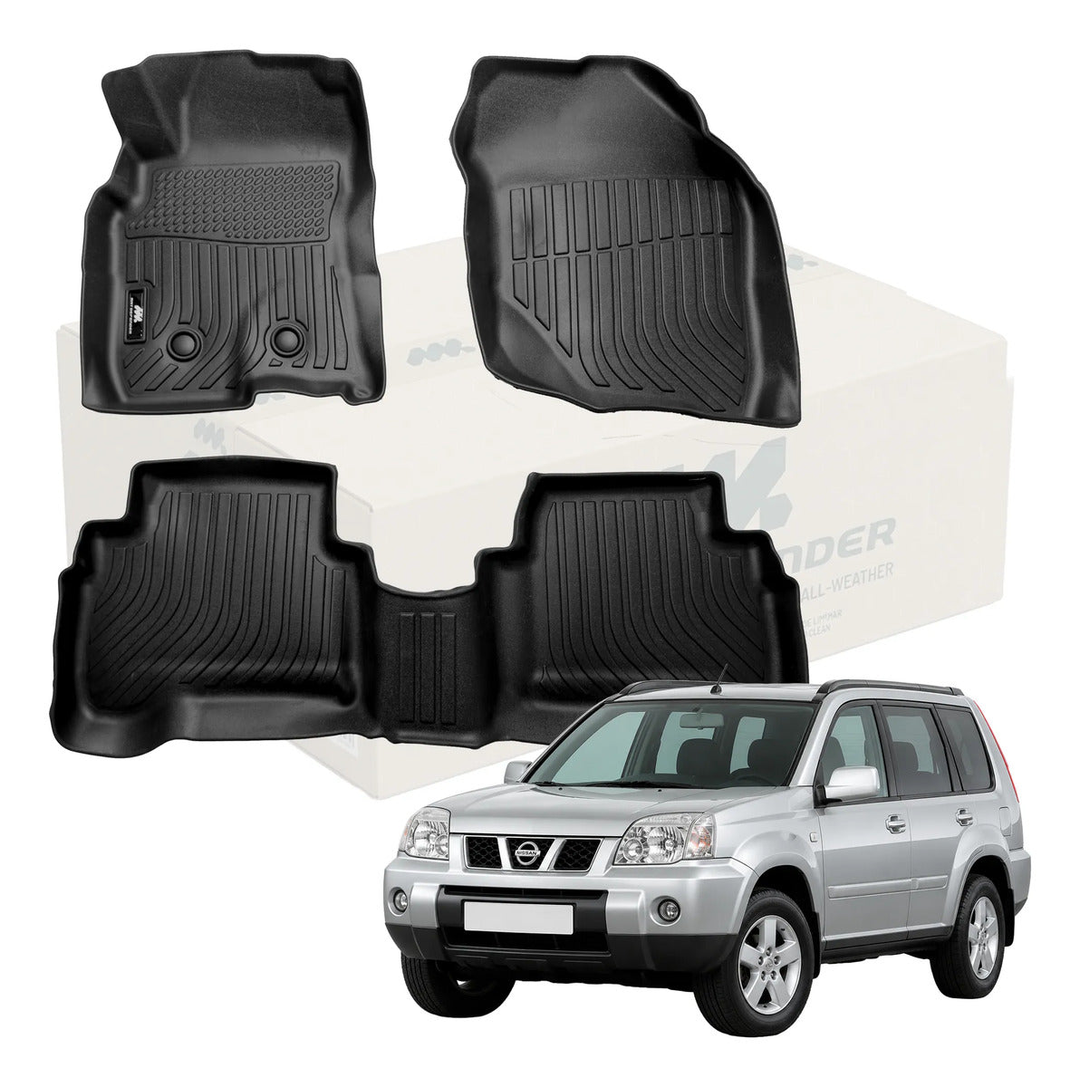 Tapetes Termoformados MatDefender 3D Nissan X-Trail T30