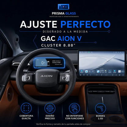 Vidrio Templado Cluster PrismaGlass GAC Aion V