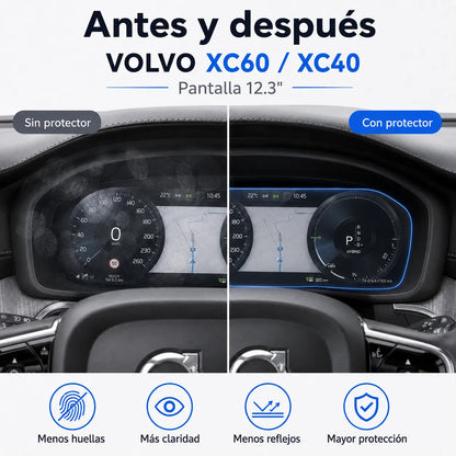 Protector PET Cluster Volvo XC60 XC40 2021-2026 12.3"
