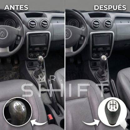 Pomo Pera MR SHHIFT Renault Duster 2012-2021 Cromado