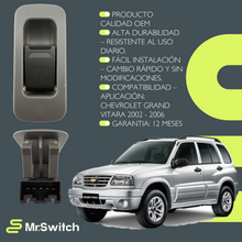 Switch Elevavidrio Gran Vitara Sencillo
