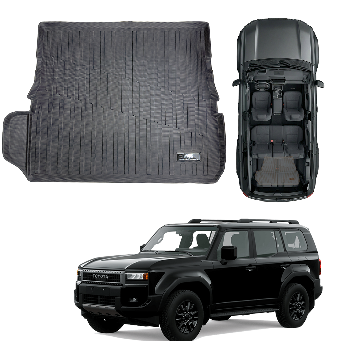 Tapete Baul Termoformado Matdefender Toyota Prado J250