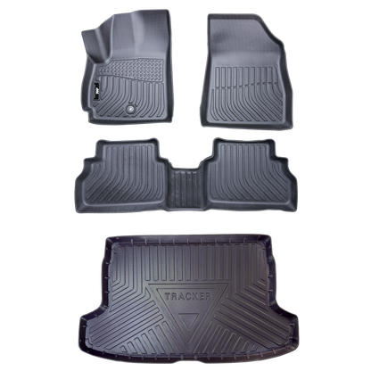 Tapetes Termoformados y Baúl MatDefender Tracker Turbo