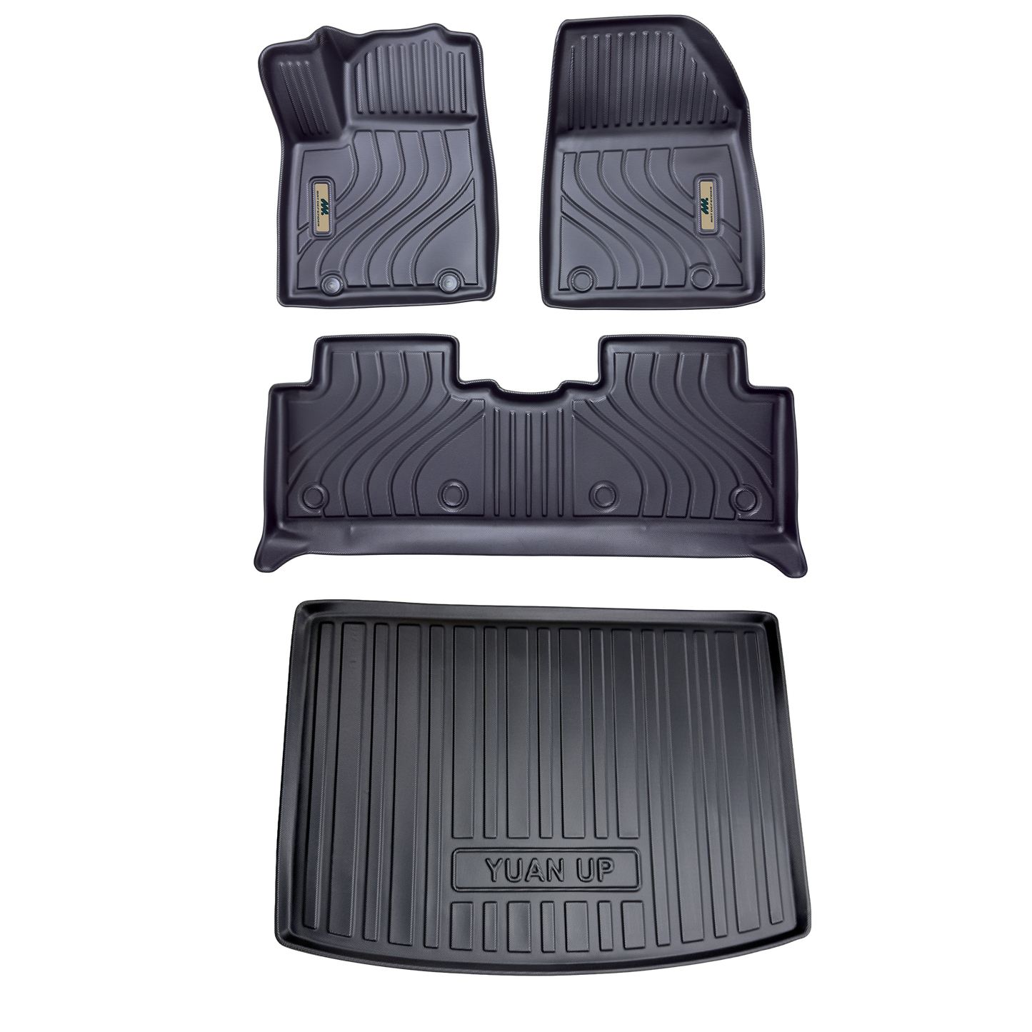 Tapetes y baul Termoformados Matdefender BYD Yuan Up