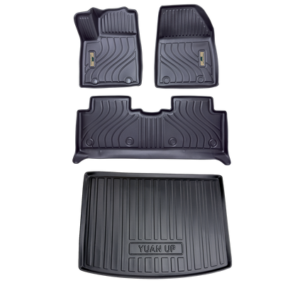 Tapetes y baul Termoformados Matdefender BYD Yuan Up