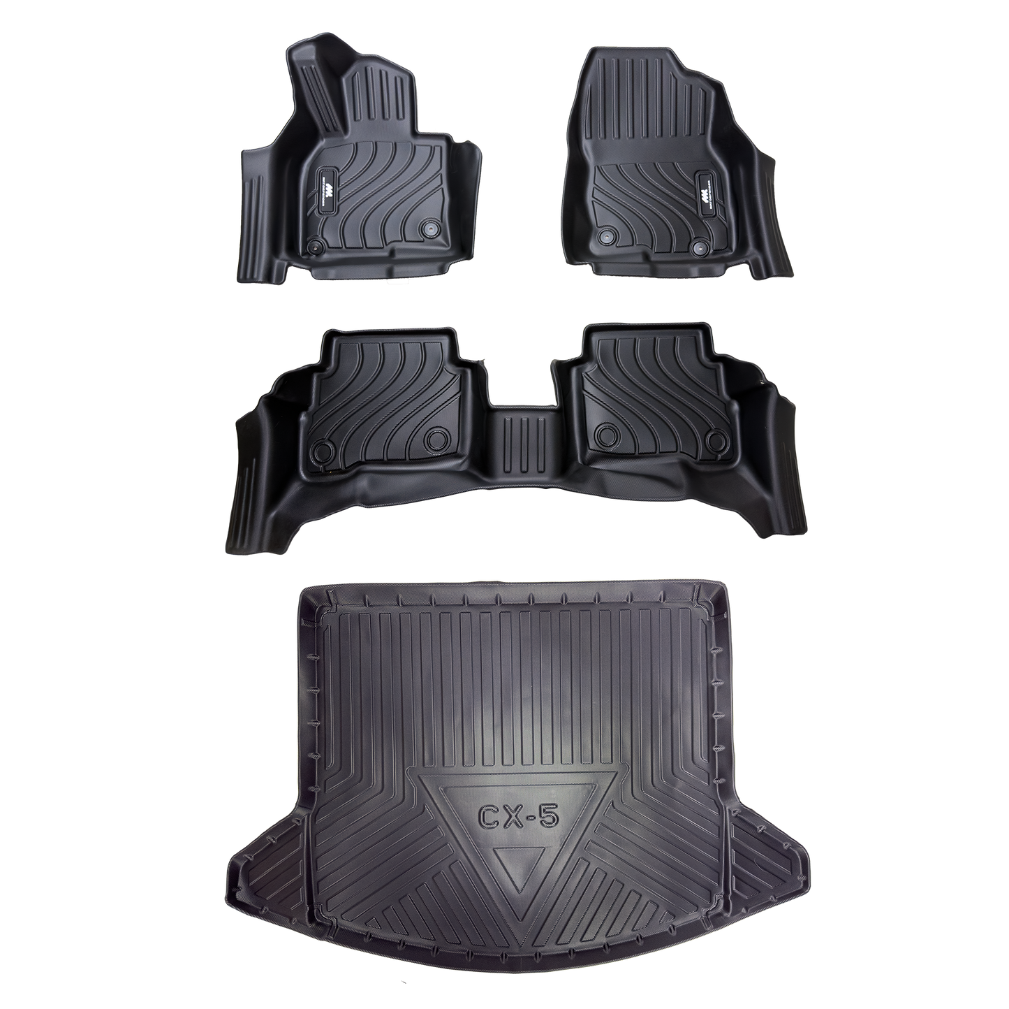 Tapetes Termoformados MatDefender 5D con Baul Mazda CX5