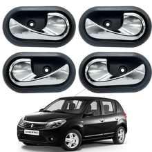 Juego Manijas Interiores Cromada Renault Sendero 2008 - 2016