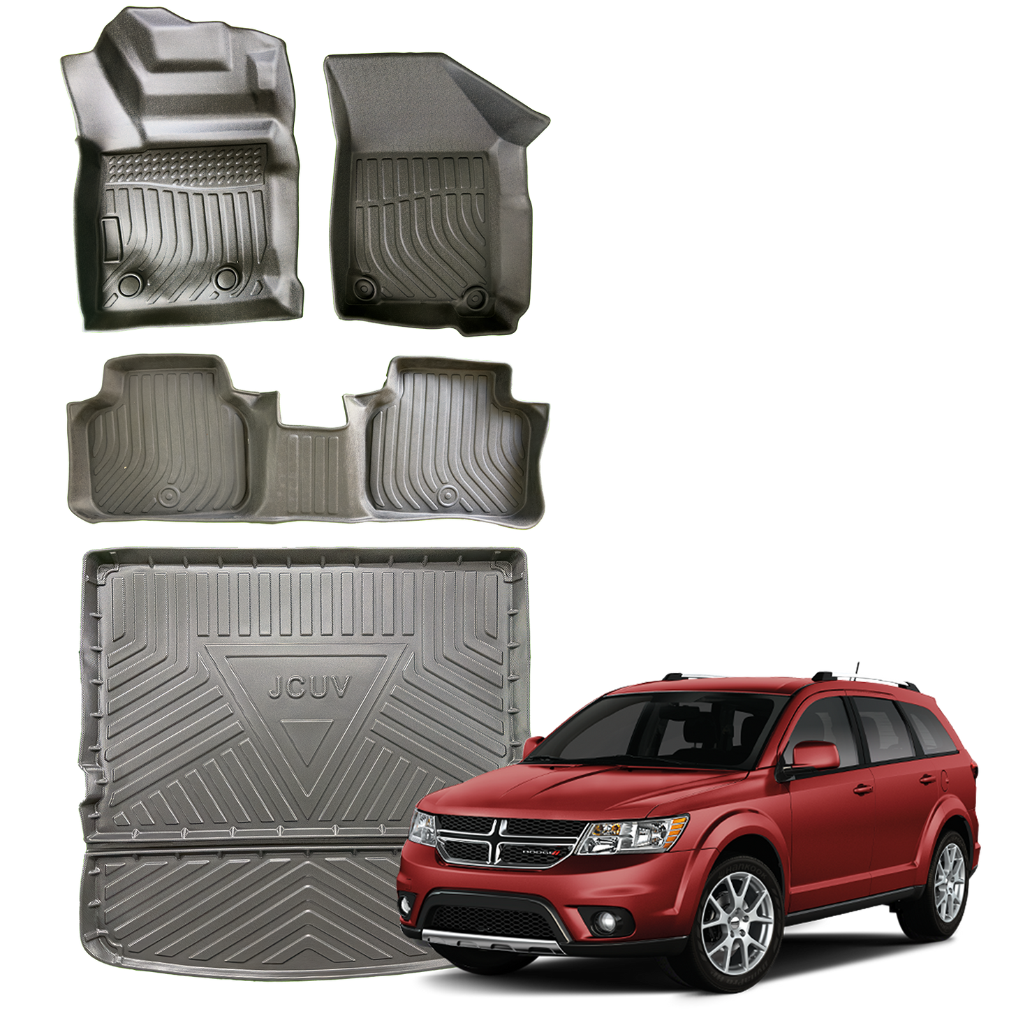 Tapetes termoformados y Baúl Dodge Journey 2008 - 2019