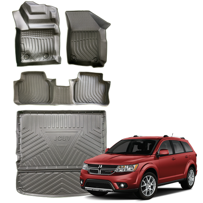 Tapetes termoformados y Baúl Dodge Journey 2008 - 2019