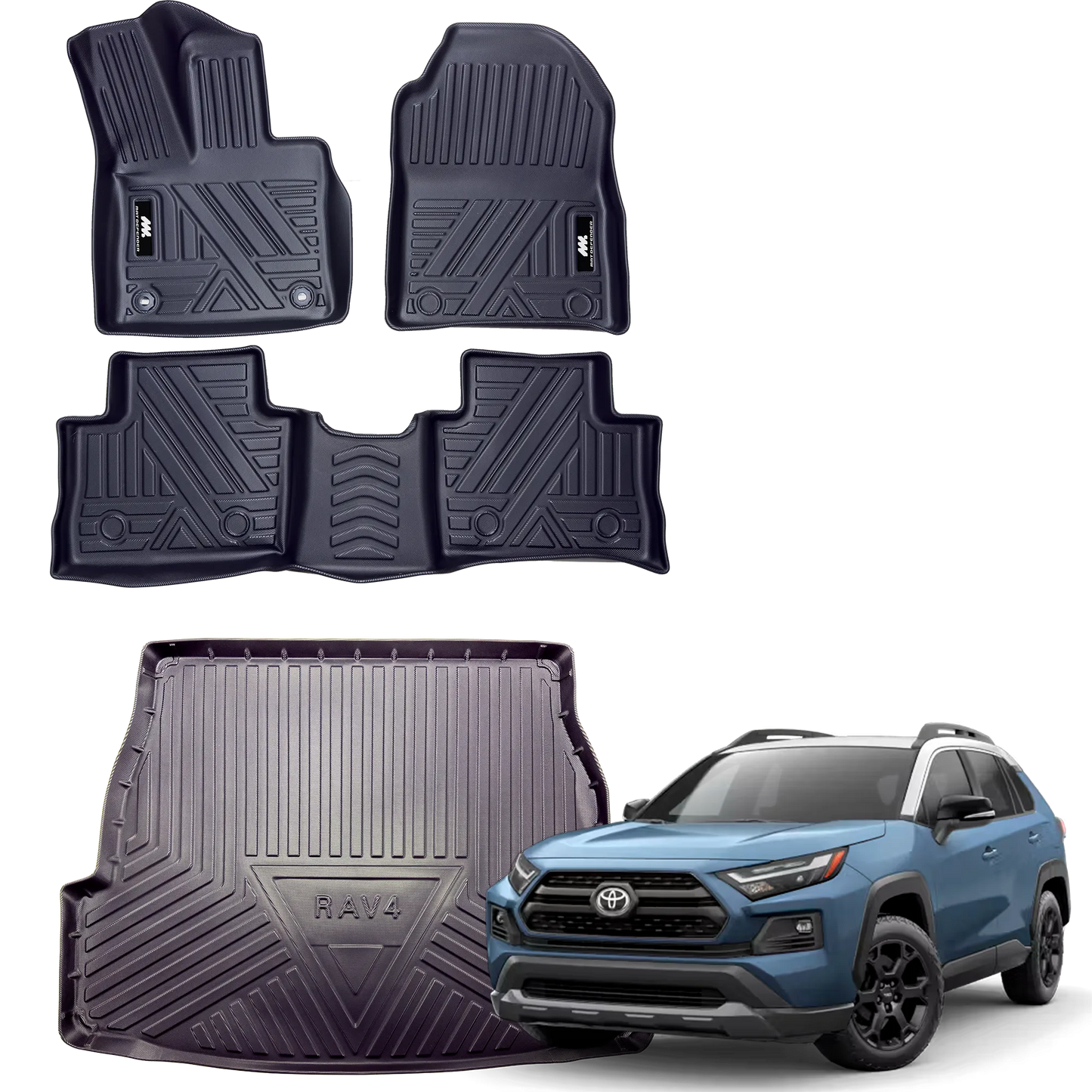 Tapetes Y Baul Termoformados Matdefender Toyota Rav4 2020-26