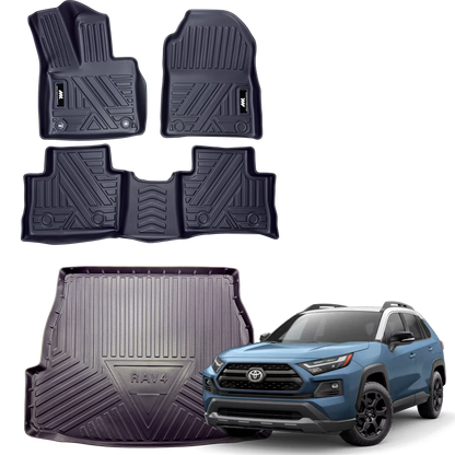 Tapetes Y Baul Termoformados Matdefender Toyota Rav4 2020-26