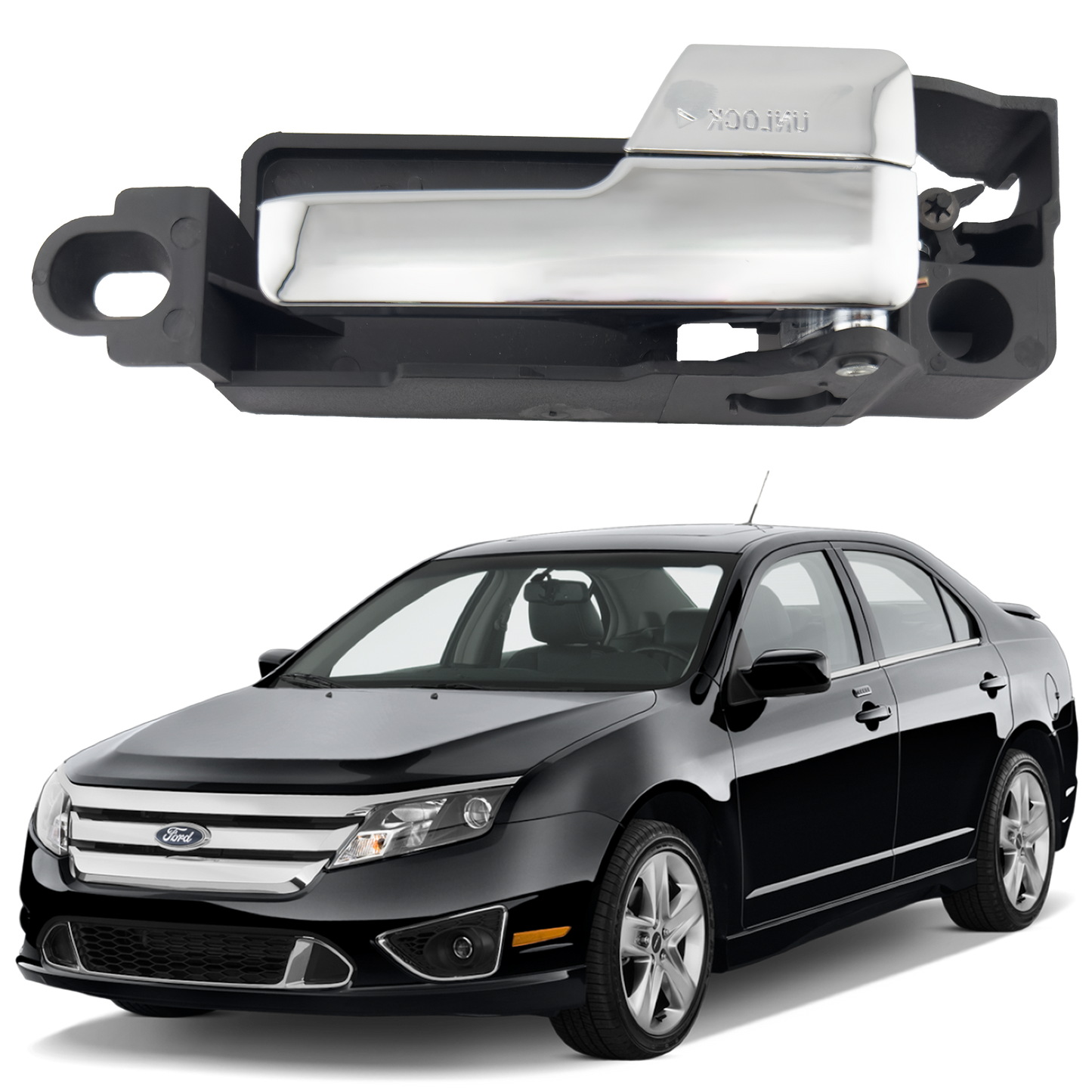 Manija Interna Ford Fusion 2006-2012 Trasera Derecha