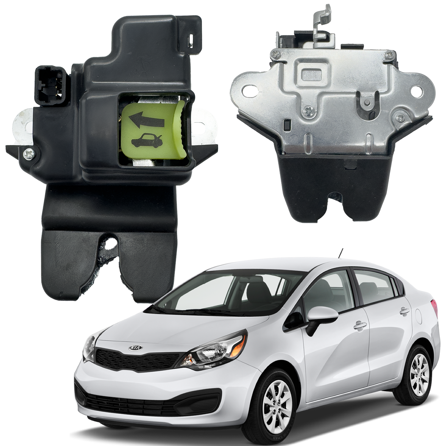 Chapa Baúl Rio Sedan Modelos 2012 A 2017 Importada