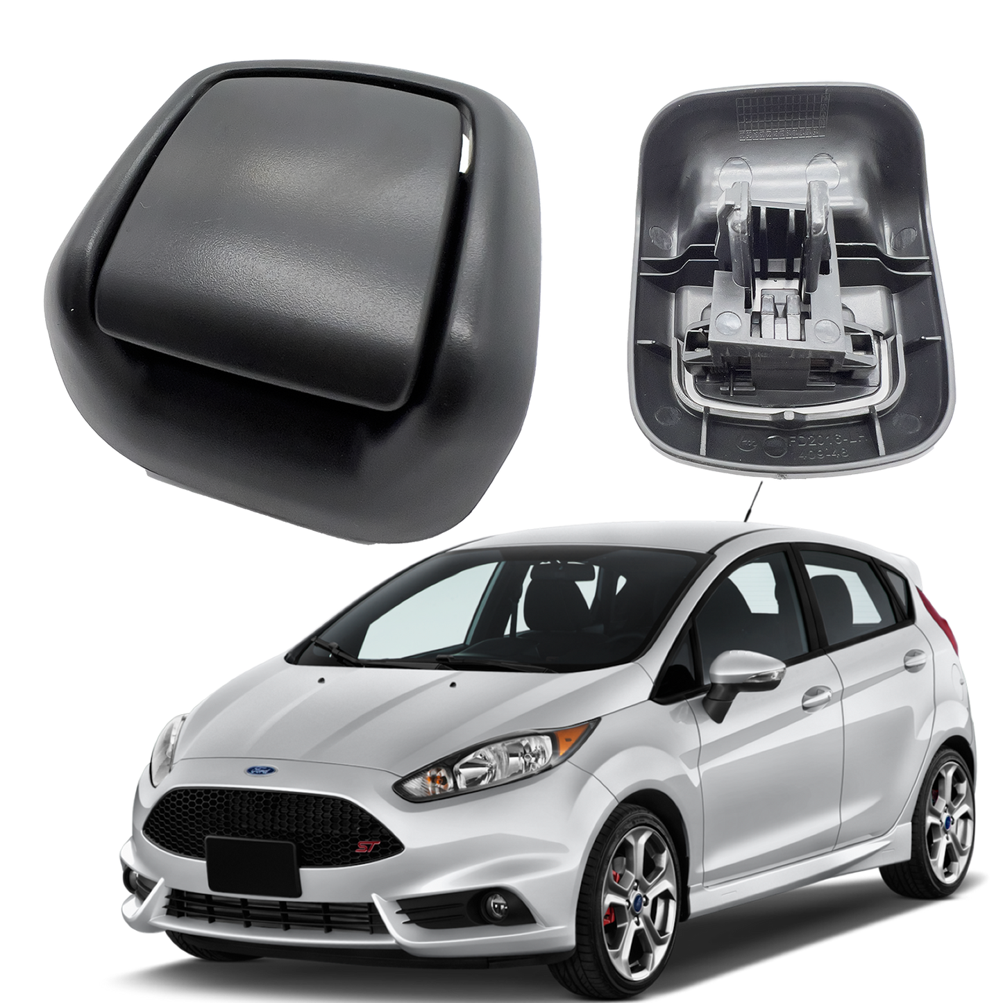 Manija Espaldar Asiento Ford Fiesta 2011 - 2017 Derecha