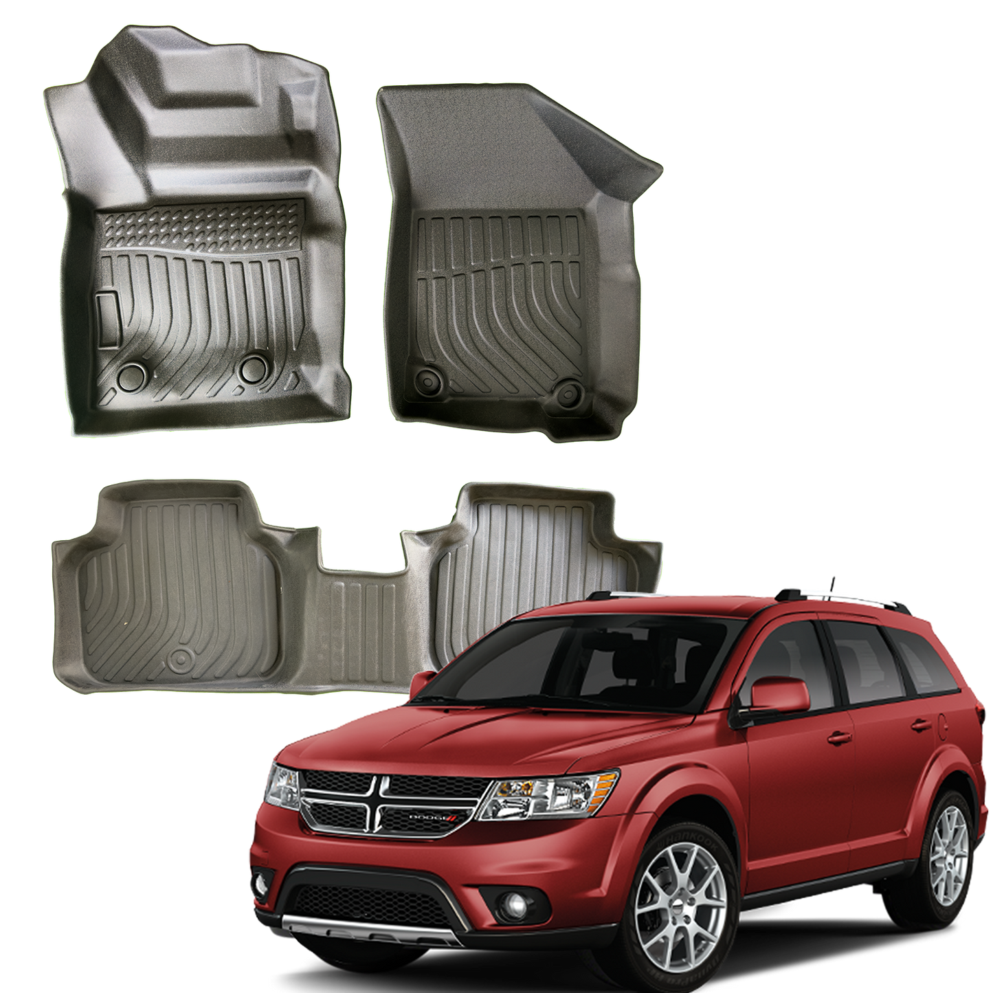 Tapetes termoformados Dodge Journey 2008 - 2019