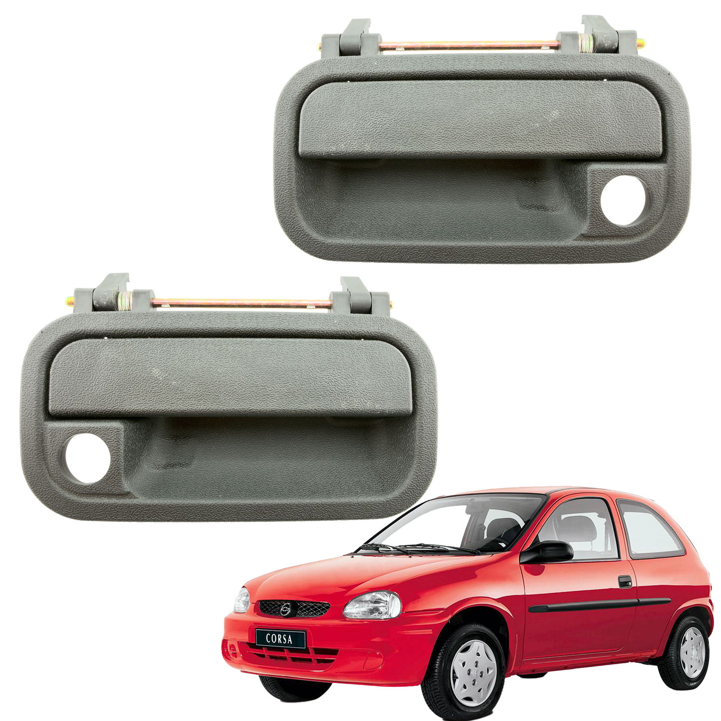 Kit Manijas Delanteras Exteriores Chevrolet Corsa 1997-2007
