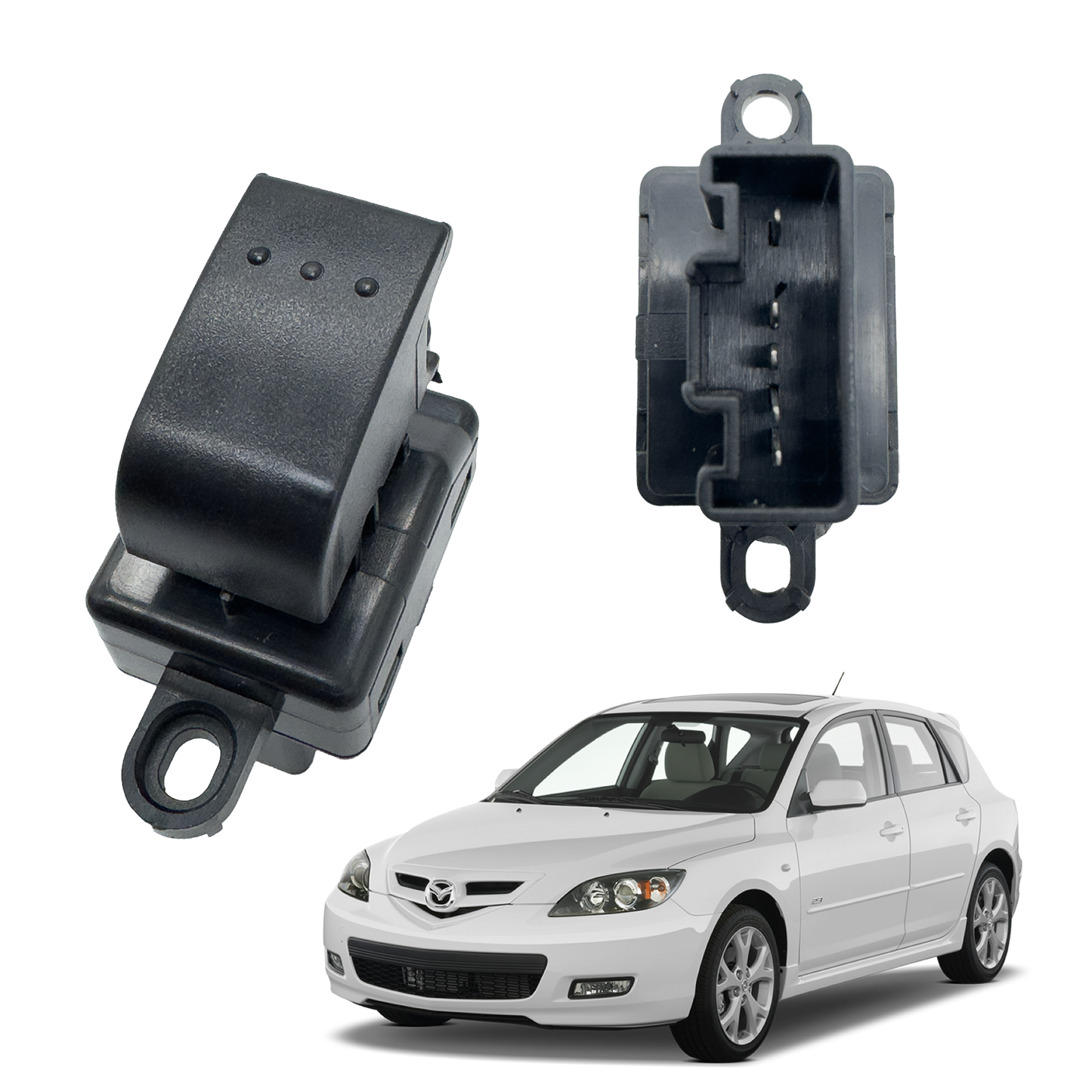 Switch Elevavidrio Mazda 3 - 6 - Cx7 - Cx9