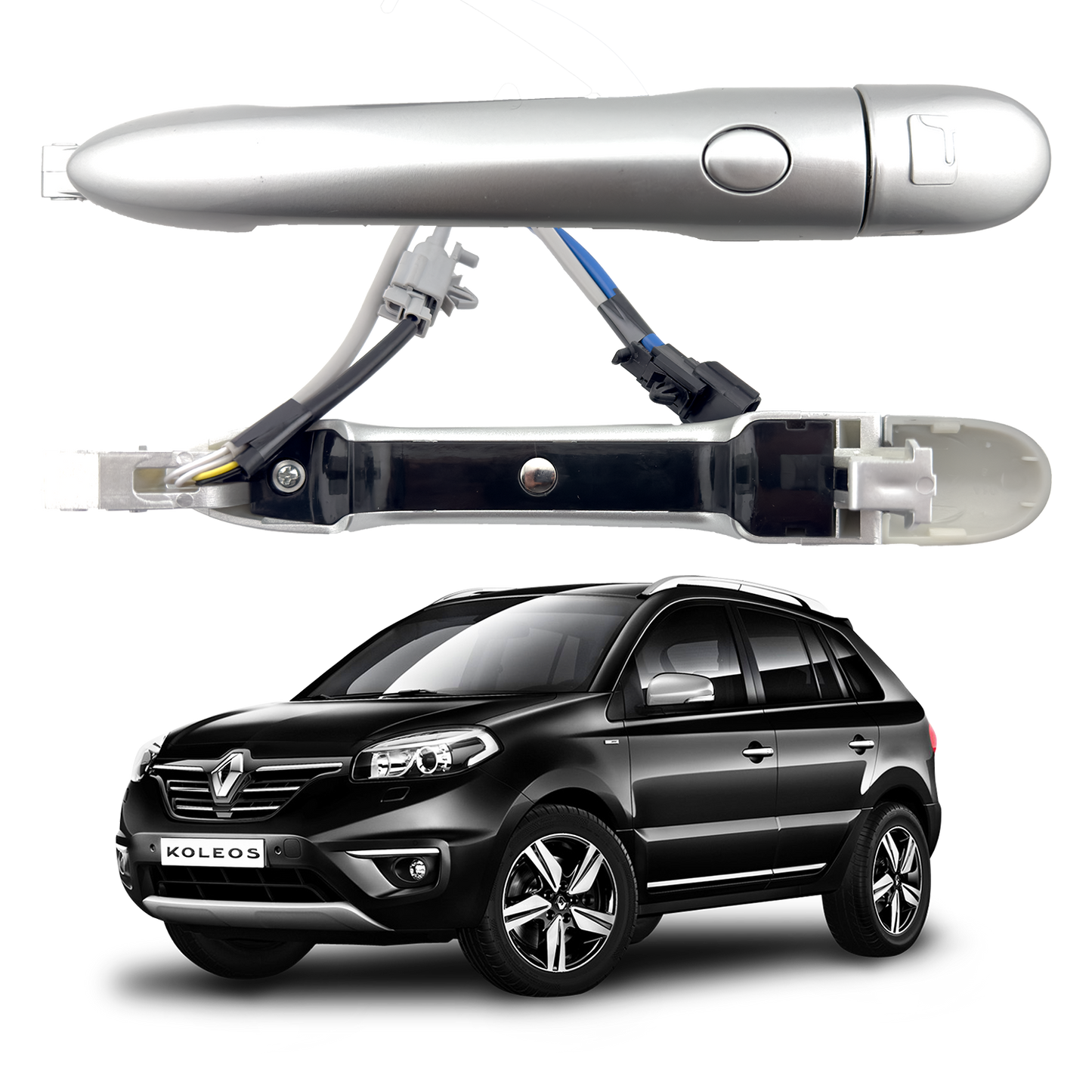 Manija Exterior Renault Koleos Con Sensor Y Tapa Cilindro