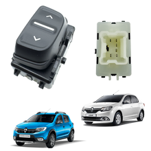 Switch Elevavidrio Renault Logan - Sandero 2 Modelo 2017 -