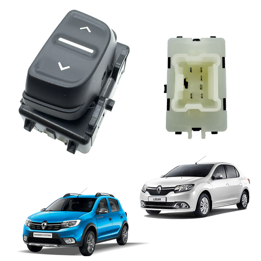 Switch Elevavidrio Renault Logan - Sandero 2 Modelo 2017 -