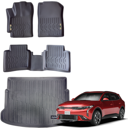 Tapetes Termoformados y Baúl MatDefender K3 Cross