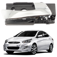 Manija Interior Accent I25 Delantera Derecha Cromada