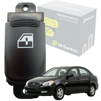 Switch Elevavidrio Sencillo Hyundai Accent Vision 2006-2011