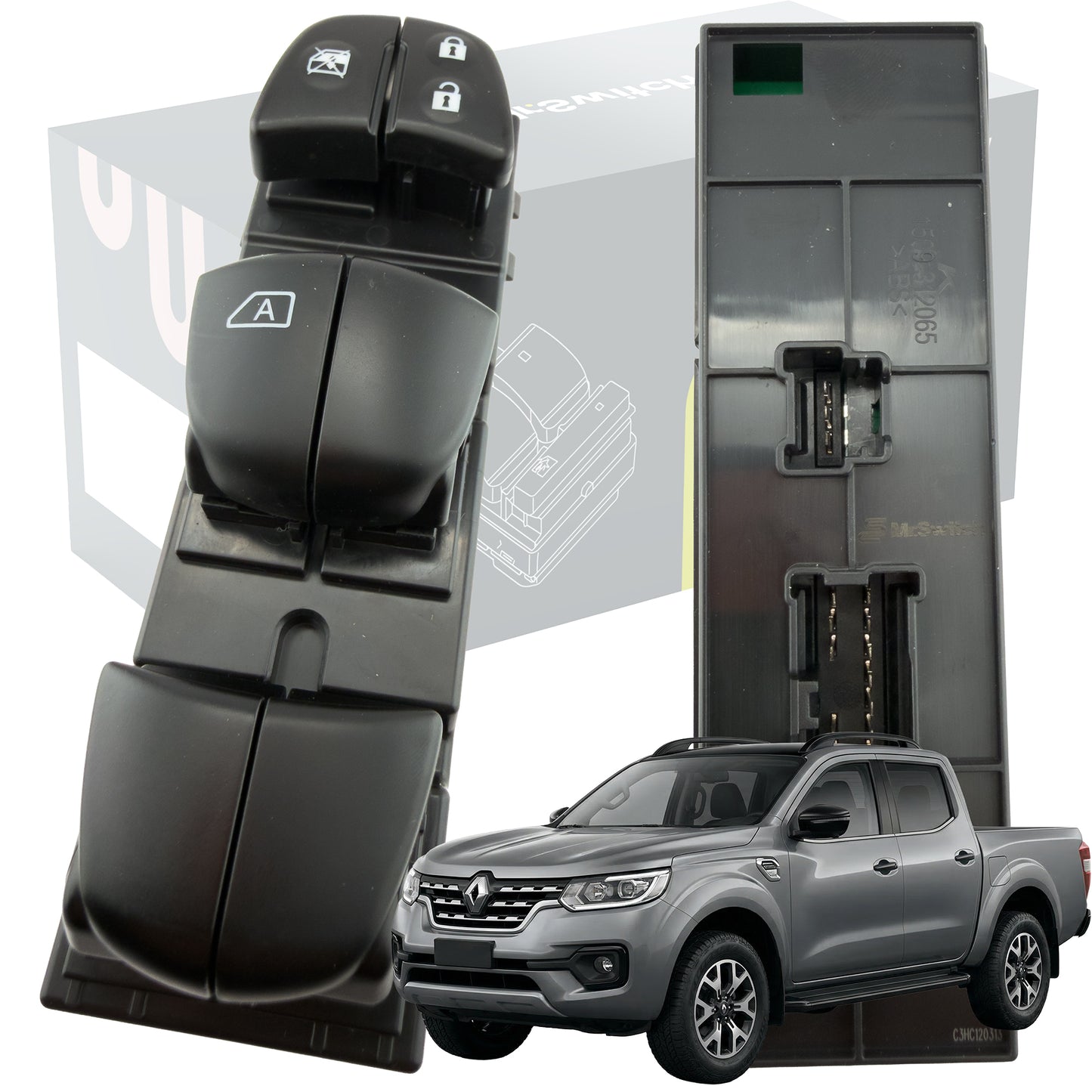 Switch Elevavidrio Principal Renault Alaskan 2016-2025