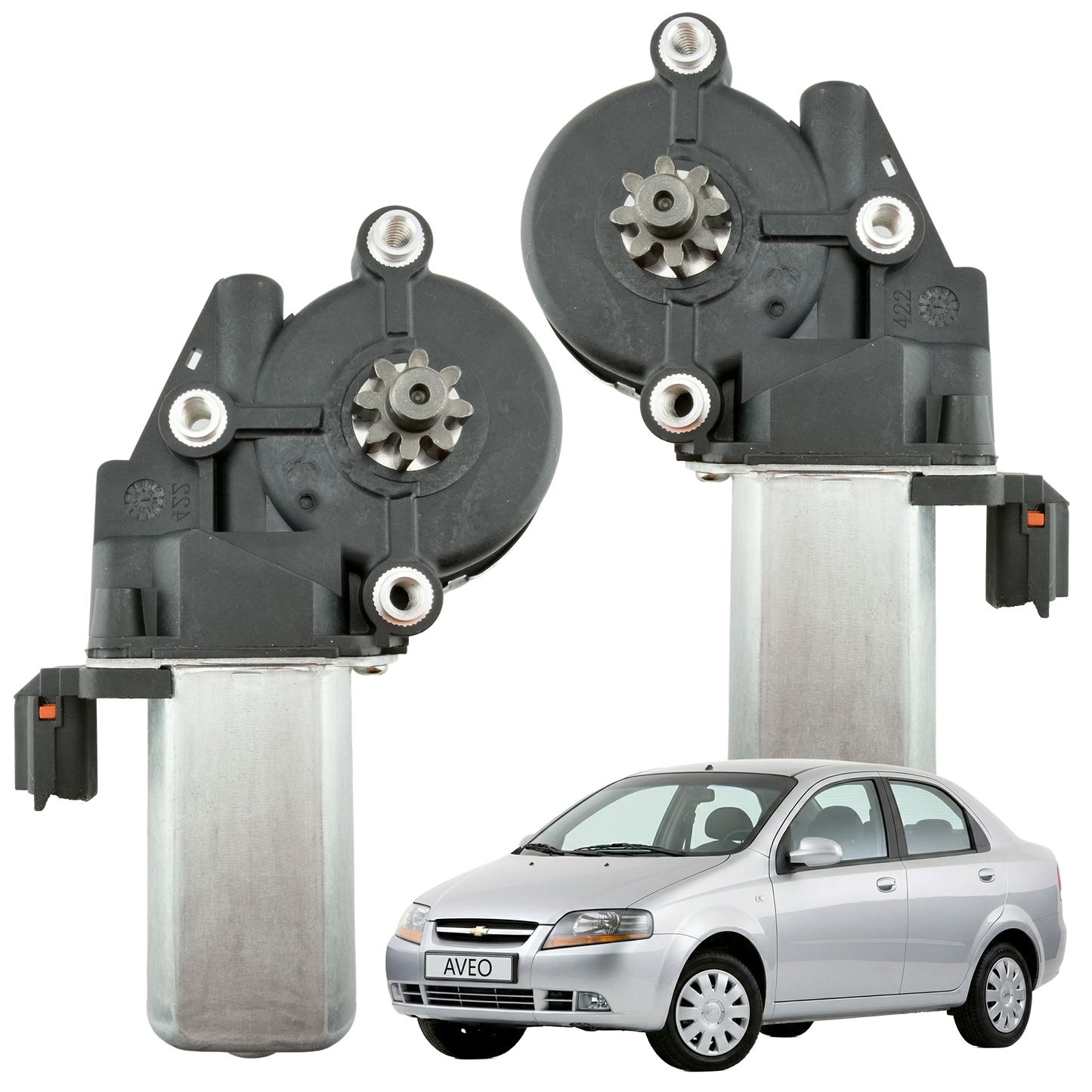 Kit Motores Elevavidrios Chevrolet Aveo Family 2005-2013